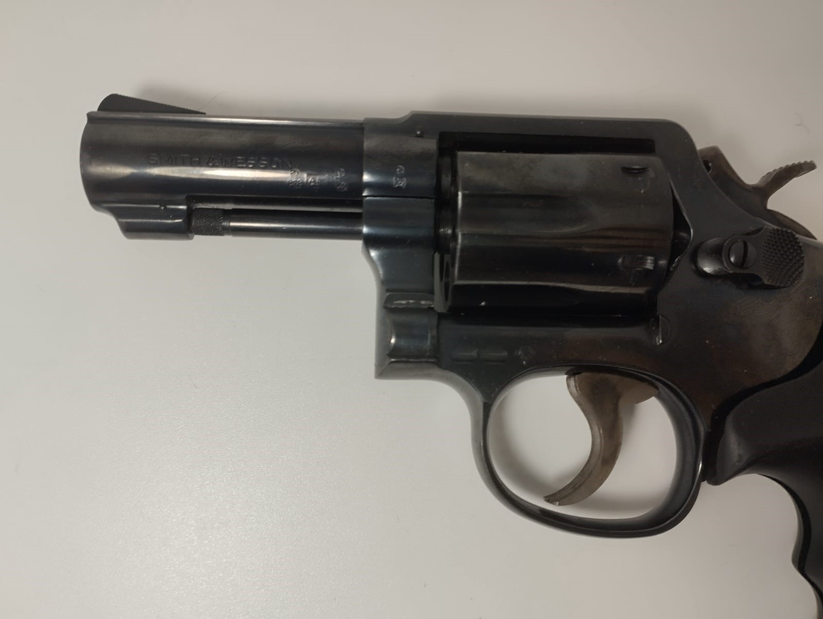 REVOLVER S&W MOD.13 CAL.357 MAGNUM CANNA SPINATA