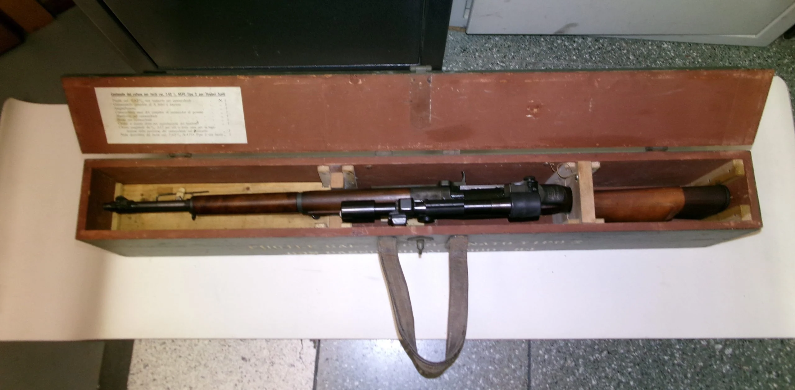 SPRINGFIELD ARMORY GARAND M1 SNIPER CON OTTICA CAL 30-06