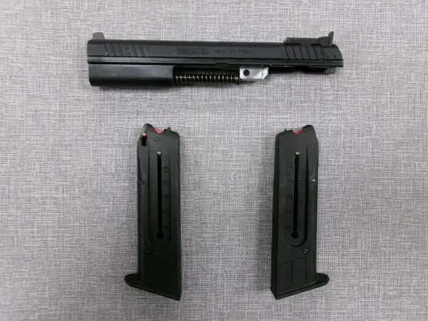 TANFOGLIO MATCH 9X21 + CONVERSIONE 22 LR USATA