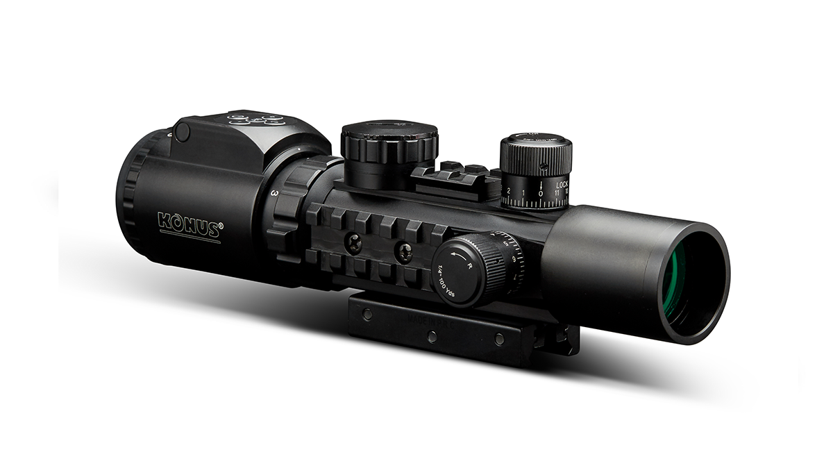 Ottica KONUSPRO AS-34 2-6×28 con reticolo illuminato