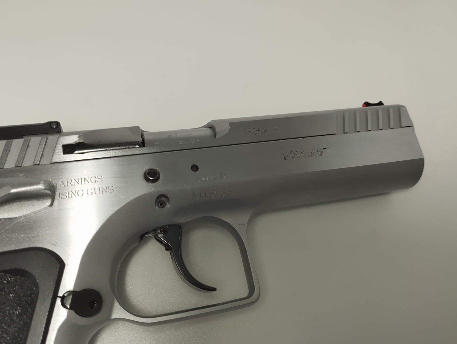 PISTOLA S.A. TANFOGLIO MOD. STOCK II CAL.9X21 +1C.