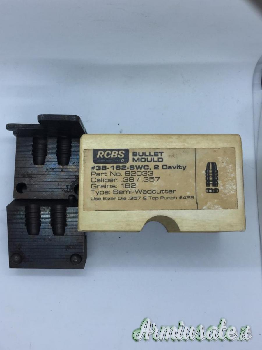 BLOCCHETTI FONDIPALLE CAL.38/357 Grane 162 RCBS “USATO”