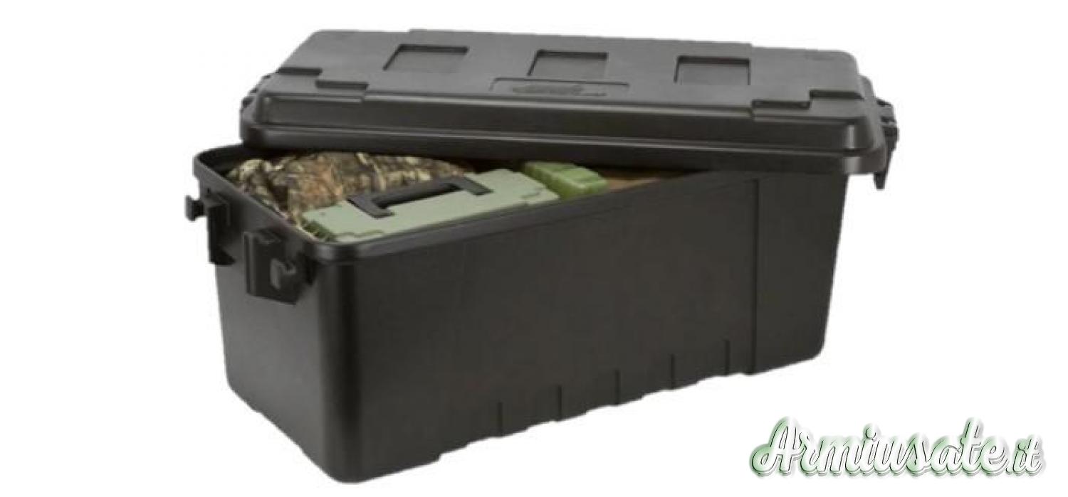 BAULE PLANO SPORTSMAN’S TRUNK MEDIO COLOR. NERO