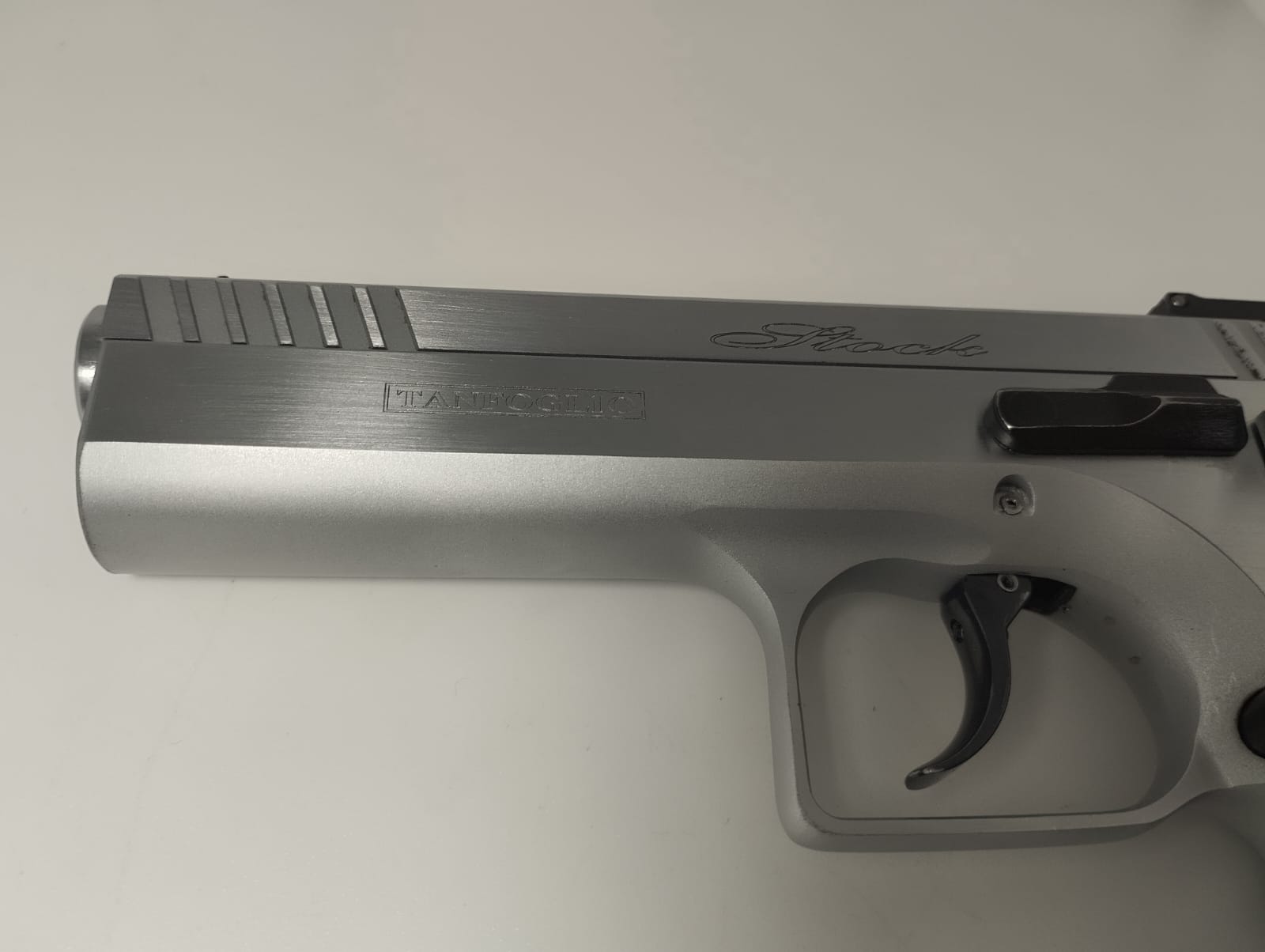 PISTOLA S.A. TANFOGLIO MOD. STOCK II CAL.9X21 +1C.