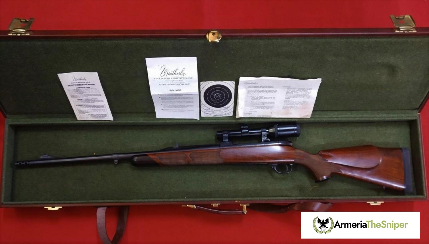 WEATHERBY MARK 5 SAFARI GRADE .416 W.M. + OTTICA SWAROWSKI