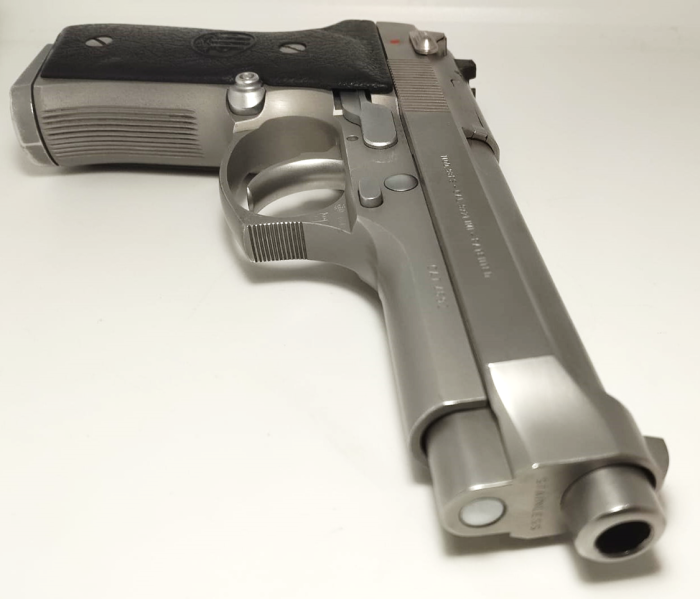 PISTOLA S.A. BERETTA MOD. 98FS CAL. 9X21 +1C. INOX