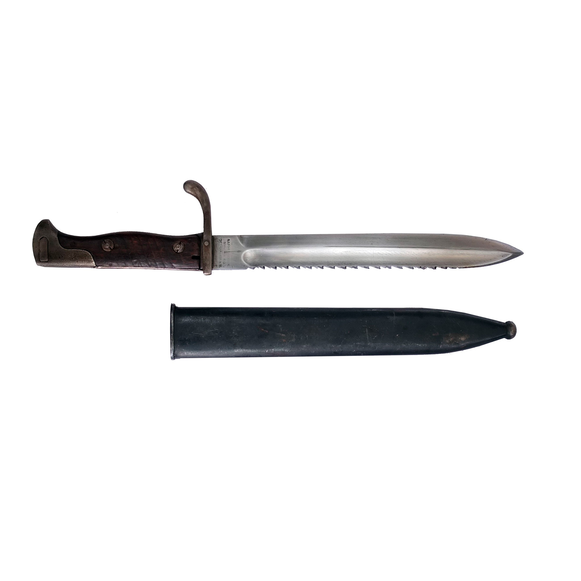 Baionetta MAUSER 1898/05 Sawback Pioneer Butcher Bayonet