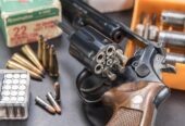 Revolver S&W Smith & Wesson 53 cal 22 Jet