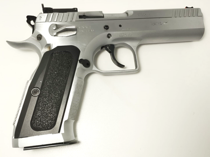 PISTOLA S.A. TANFOGLIO MOD. STOCK II CAL.9X21 +1C.