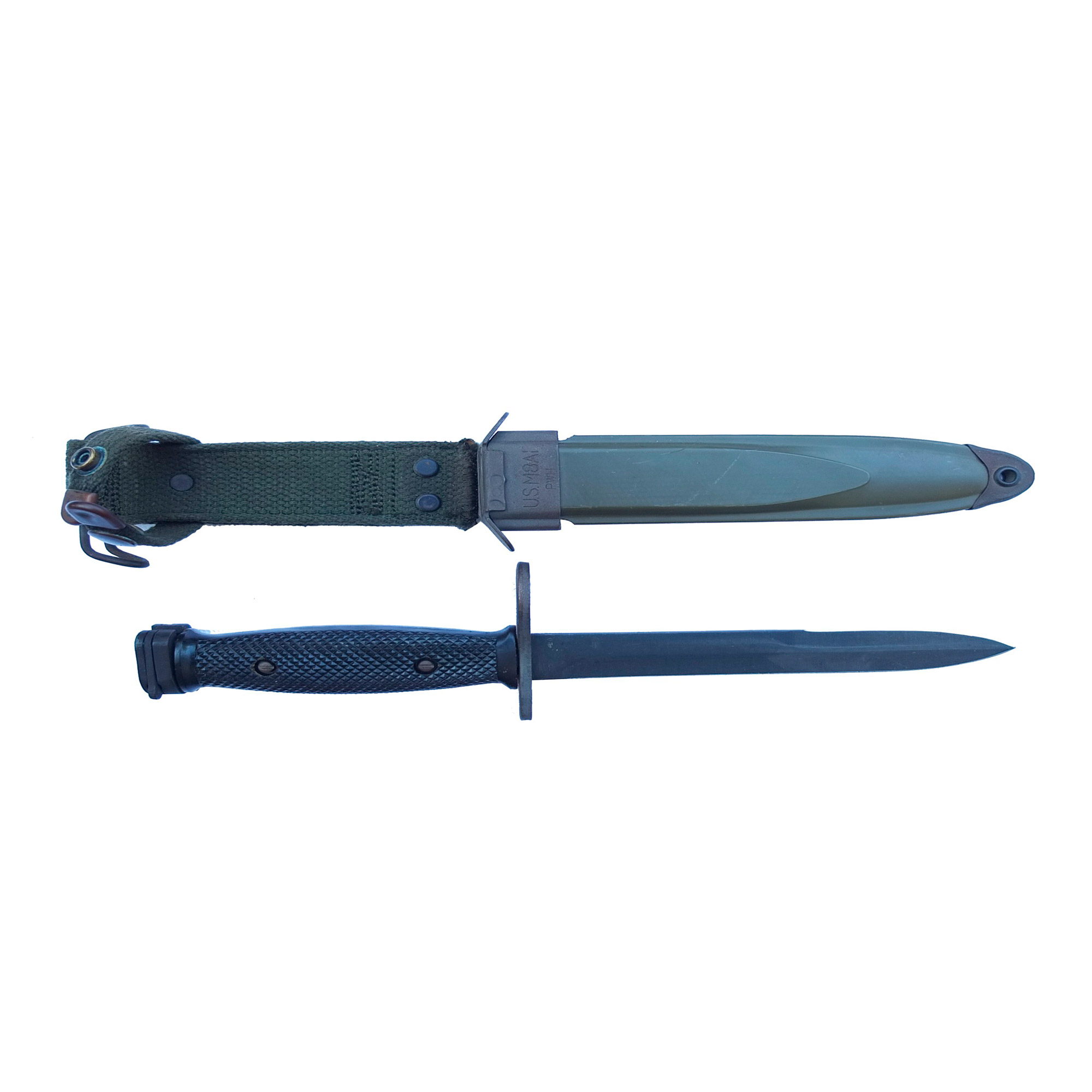 Baionetta M7 (Gen Cut) per M16 con fodero originale US M8A1