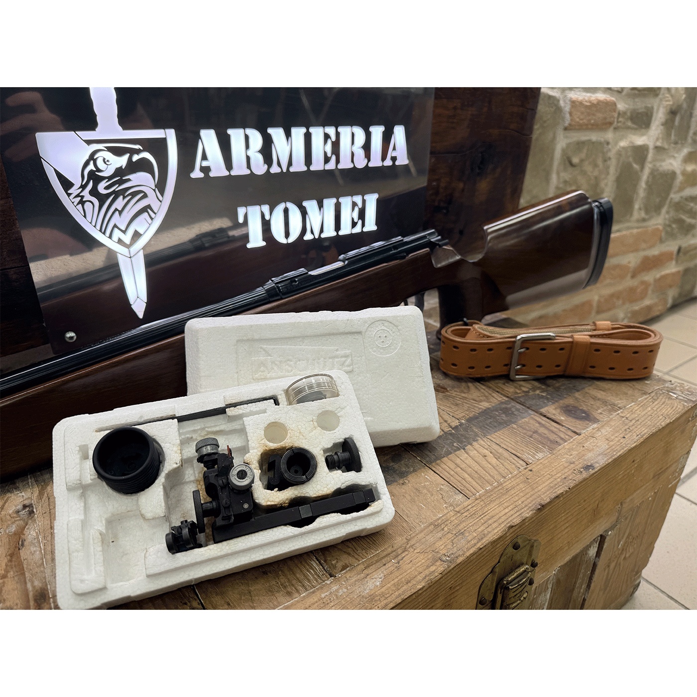 ANSCHUTZ MATCH 54 cal. 22LR con diottra match
