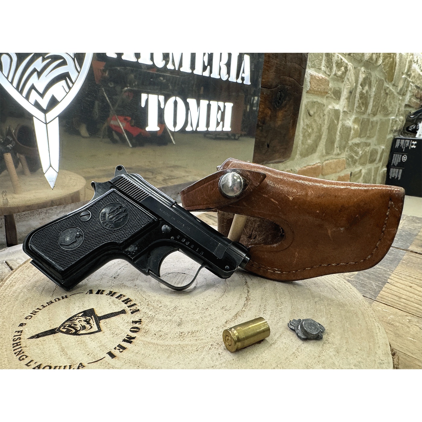 BERETTA 950 con fondina – cal. 6,35 browning