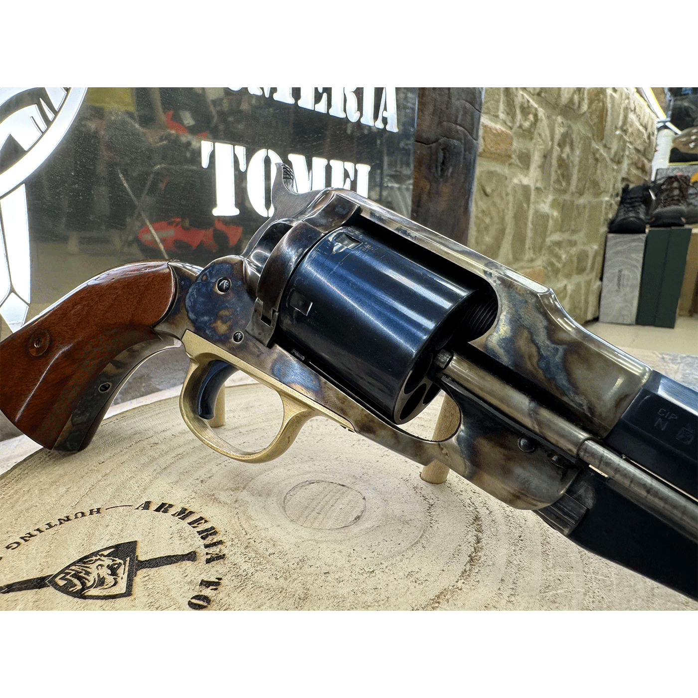 Revolver UBERTI 1858 New Army Conversion canna 8″ cal 45 Col