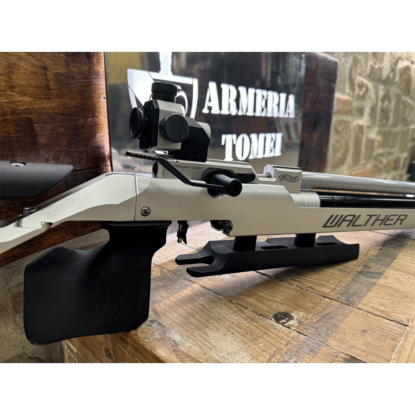 Carabina WALTHER LG-400 COMPETITION SILVER