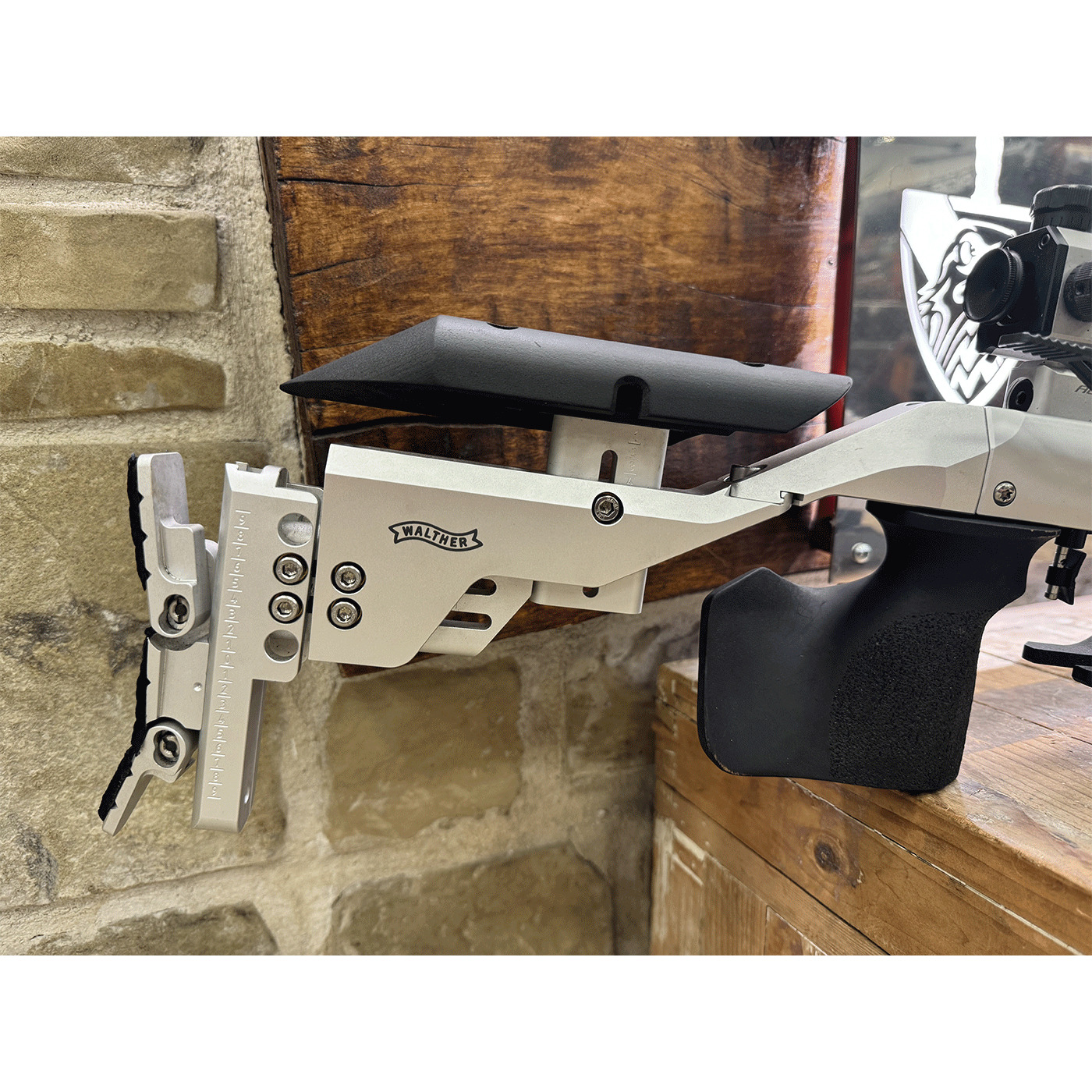 Carabina WALTHER LG-400 COMPETITION SILVER
