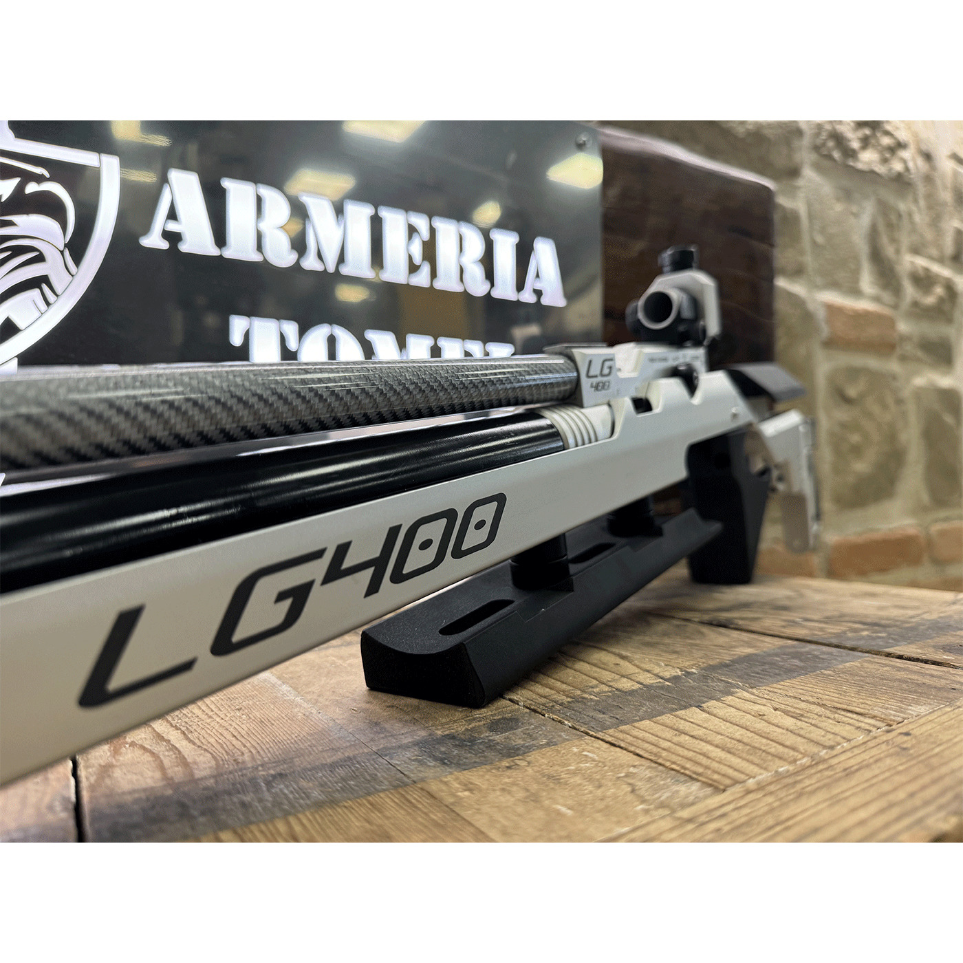 Carabina WALTHER LG-400 COMPETITION SILVER