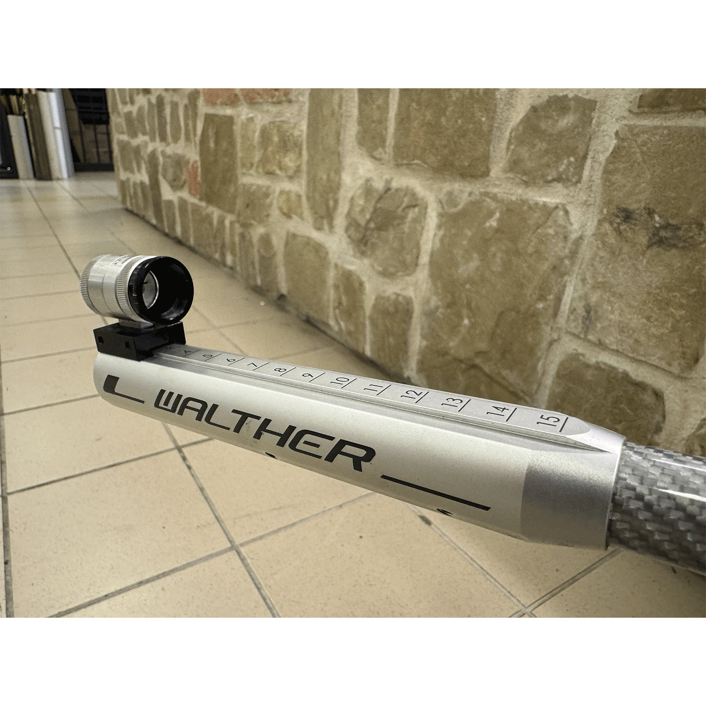 Carabina WALTHER LG-400 COMPETITION SILVER