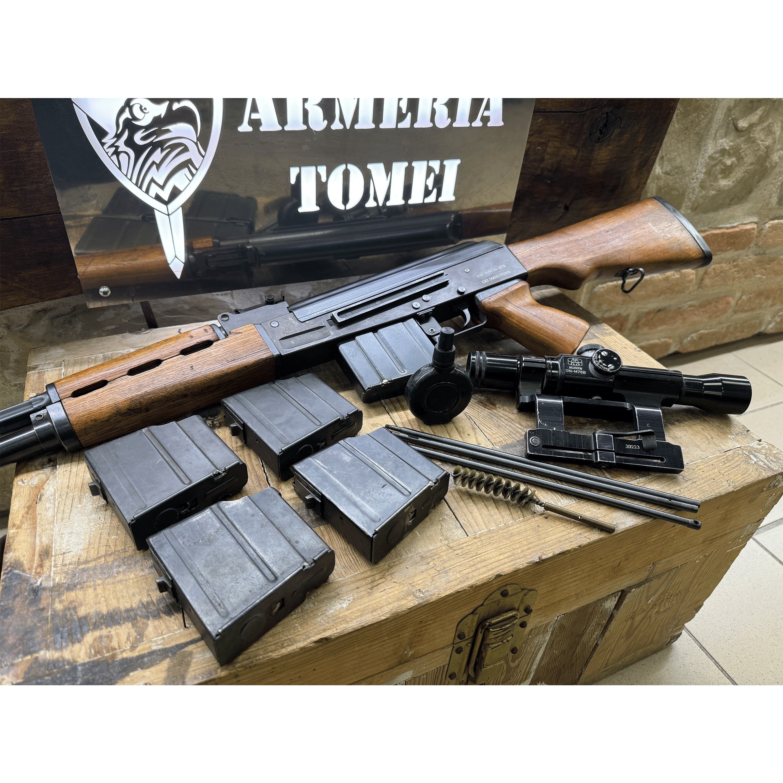 Carabina sniper ZASTAVA M76 cal. 8×57 JS mauser