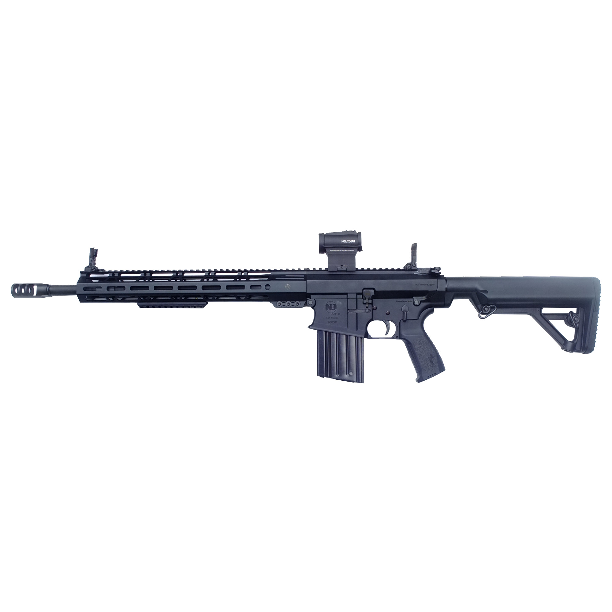 Carabina AR10 Nuova Jager + red dot Holosun