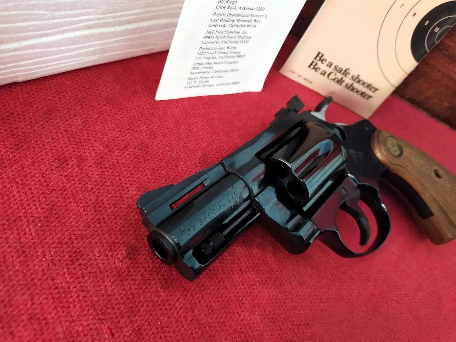 COLT DIAMONDBACK 38 SPECIAL