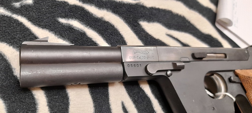 Pistola WALTHER OSP cal. 22 SHORT