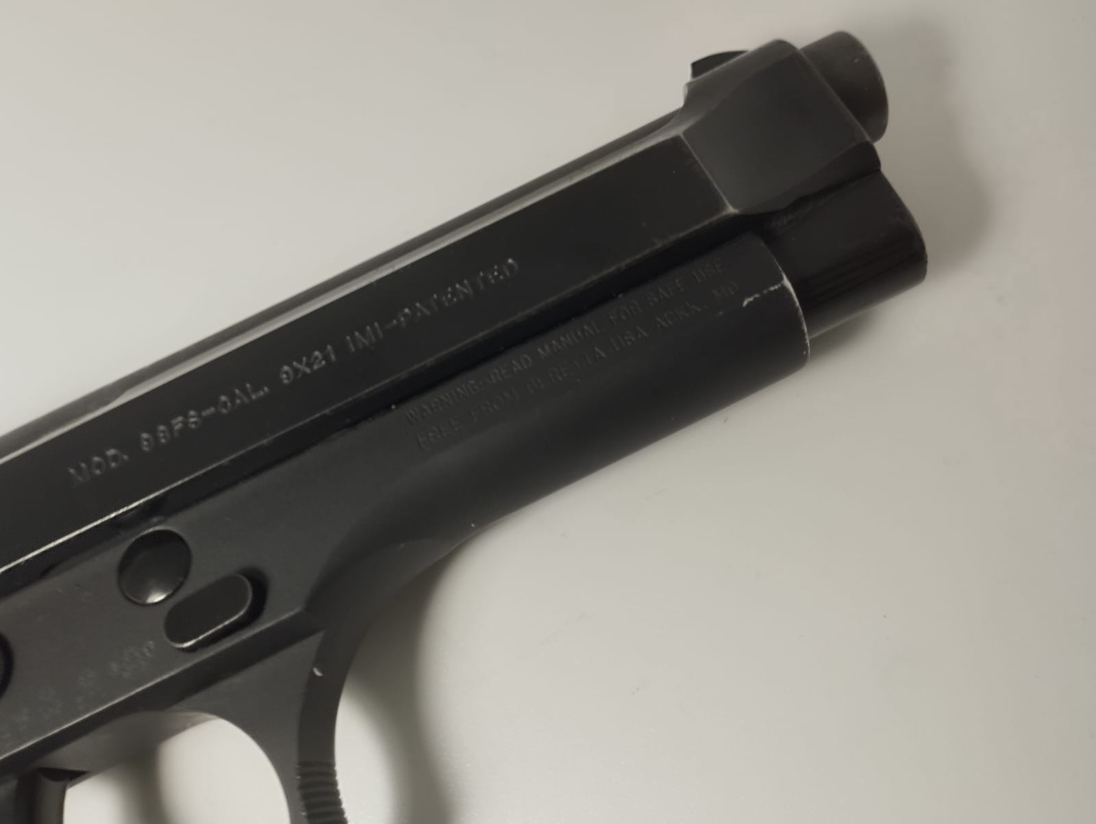 PISTOLA S.A. BERETTA MOD. 98FS CAL. 9X21 +1C. NERA