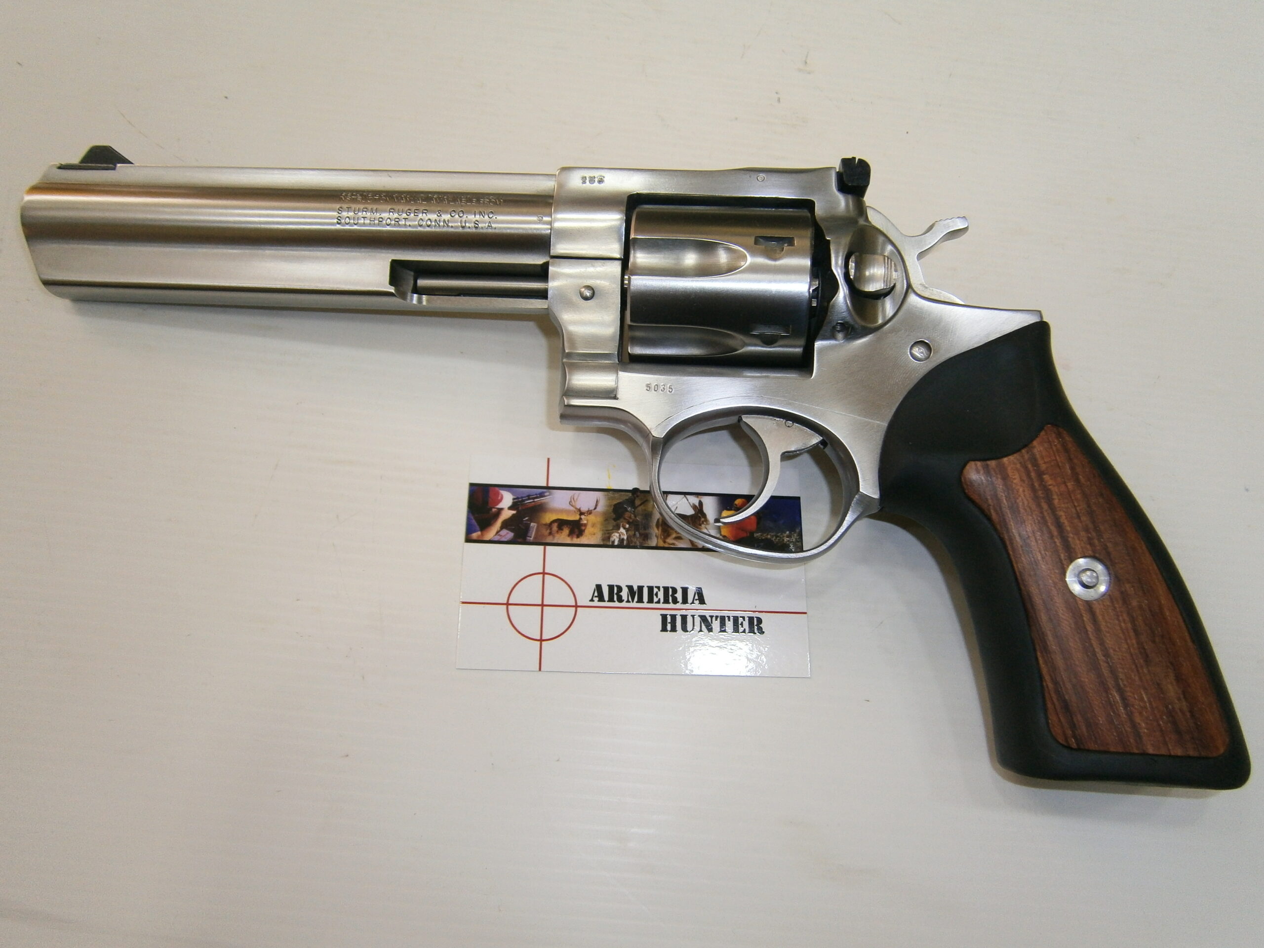 Ruger GP 100 6″ Inox