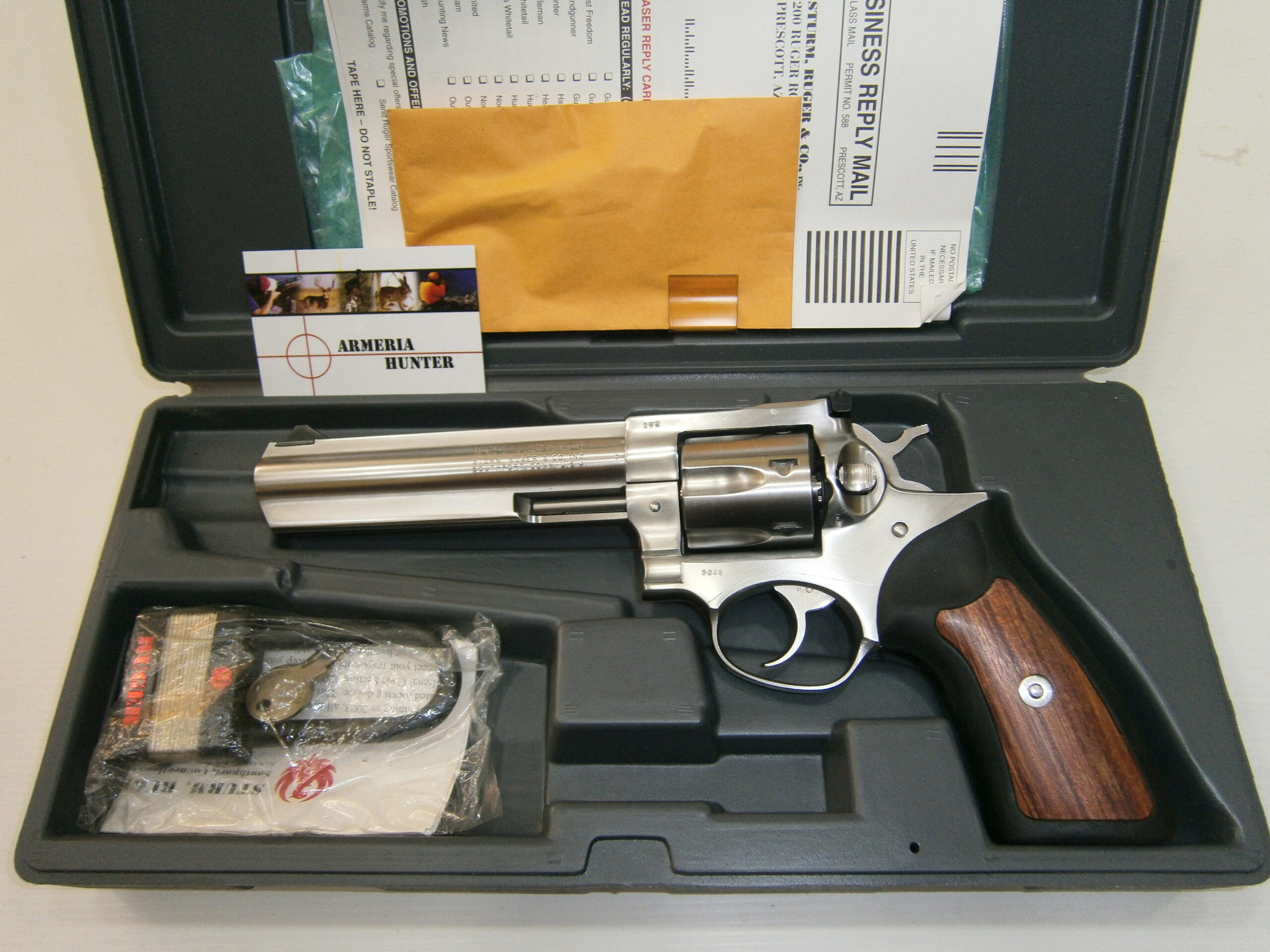 Ruger GP 100 6″ Inox