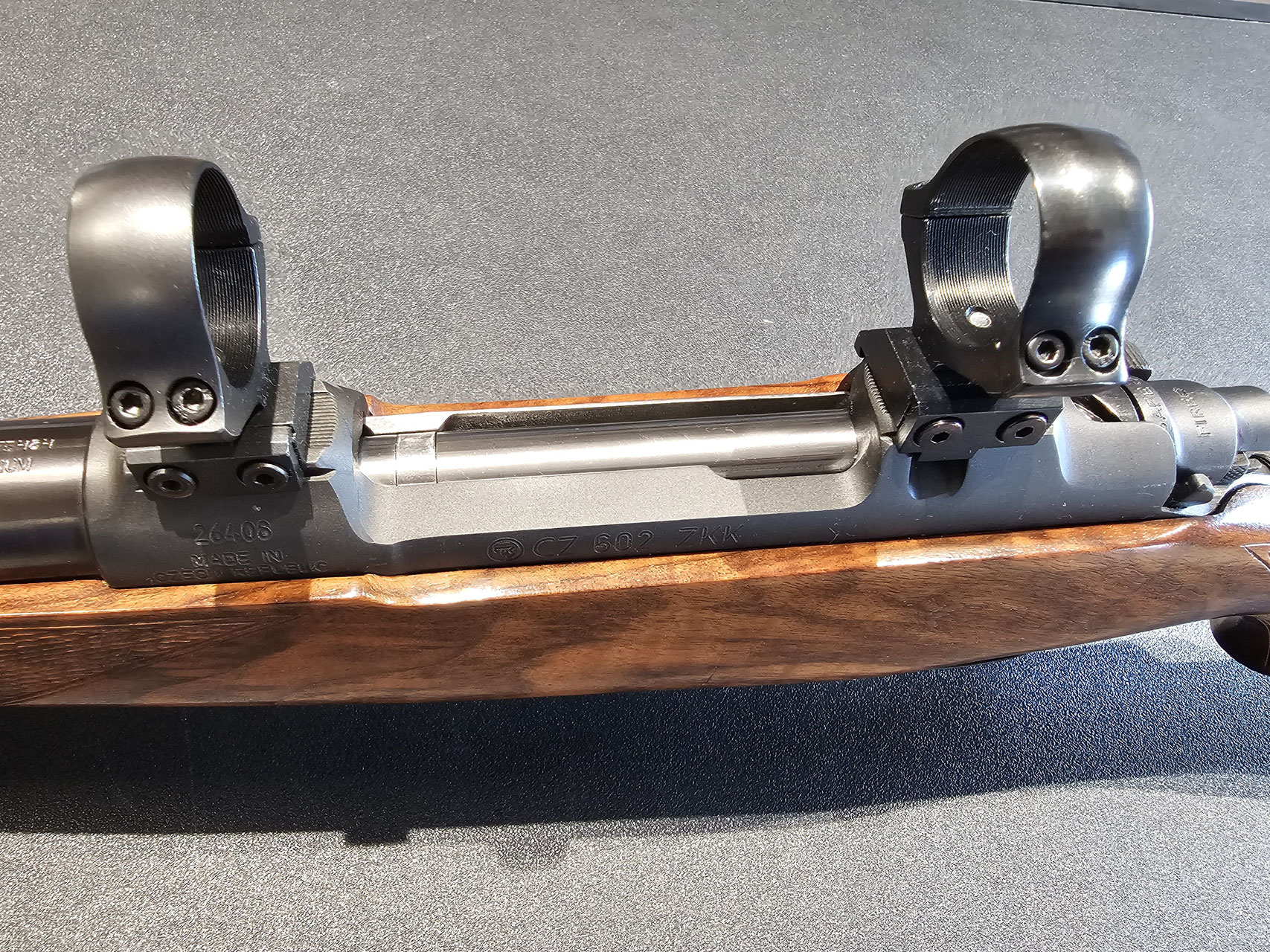 carabina CZ BRNO ZKK 602 calibro 375 H&H come nuova