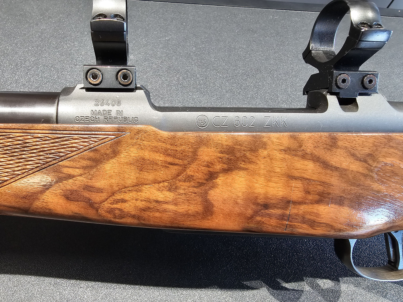 carabina CZ BRNO ZKK 602 calibro 375 H&H come nuova