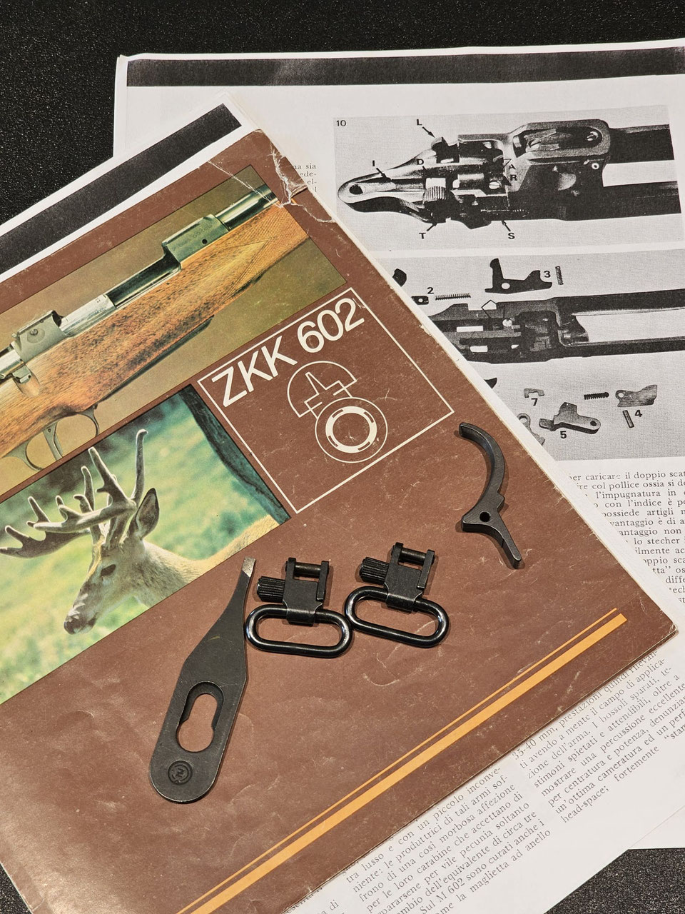 carabina CZ BRNO ZKK 602 calibro 375 H&H come nuova