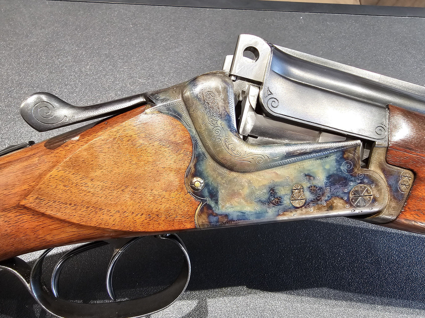 Sovrapposto cal. 12 MERKEL finitura tartarugata