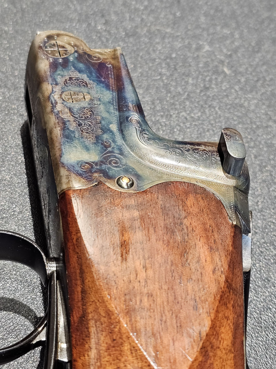 Sovrapposto cal. 12 MERKEL finitura tartarugata