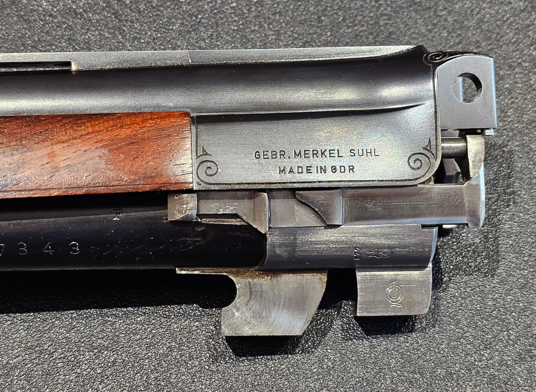 Sovrapposto cal. 12 MERKEL finitura tartarugata