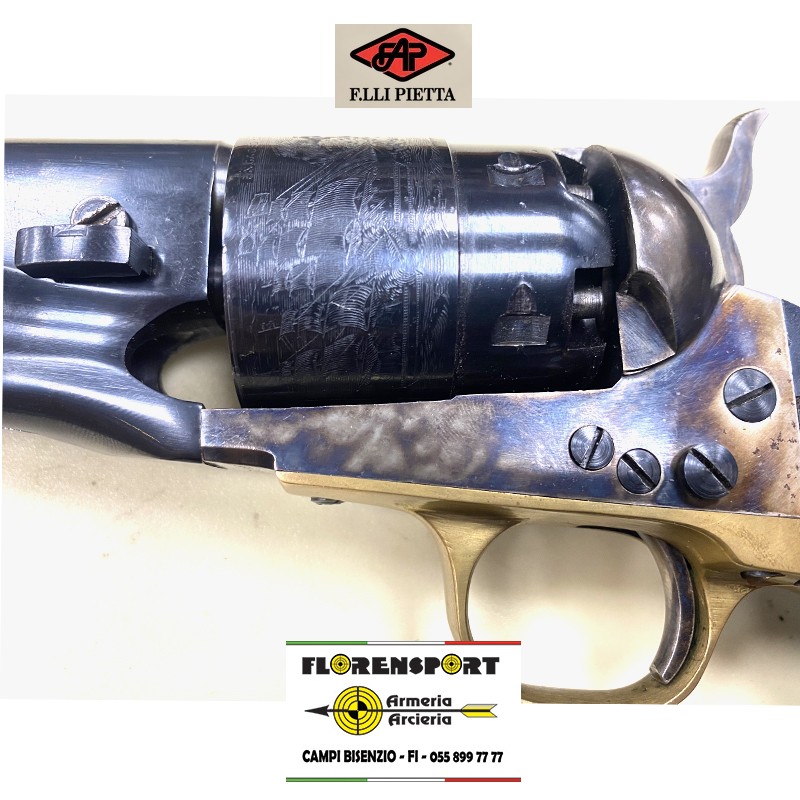 PIETTA REVOLVER COLT 1860 ARMY CAL.44 AVANCARICA