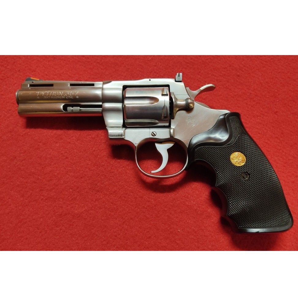 Revolver COLT PYTHON inox – canna 4″ – calibro .357 Magnum