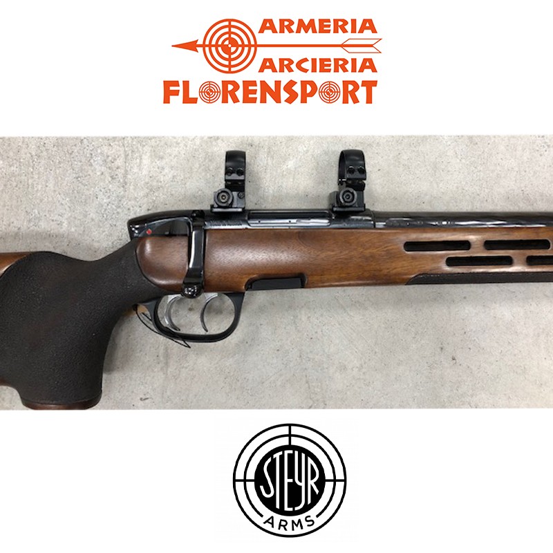 STEYR VARMINT SL 222 REM. CON STECHER + ATTACCHI