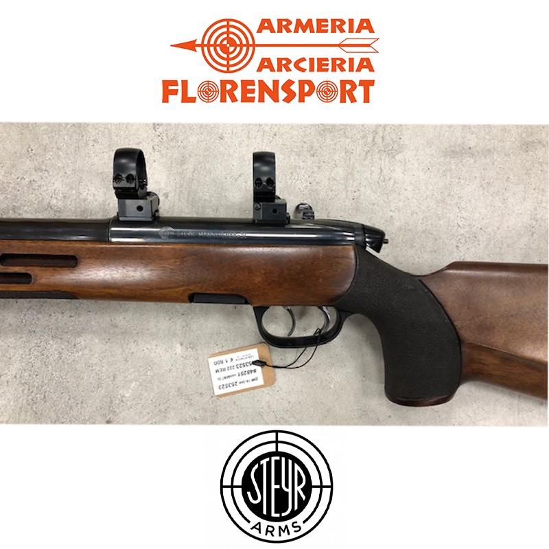 STEYR VARMINT SL 222 REM. CON STECHER + ATTACCHI