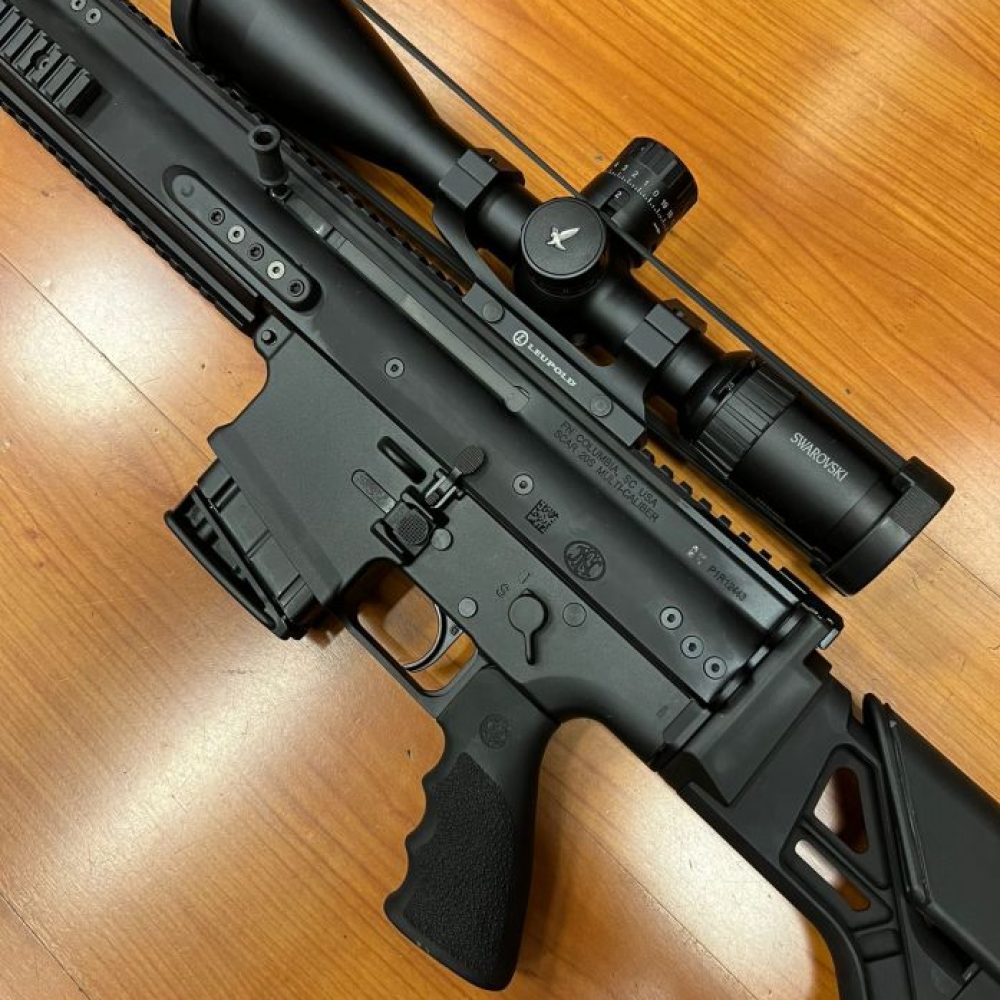 Carabina FN SCAR 20S NRCH Cal.6,5 Creedmoor + Swarovski X5
