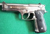Vendo beretta 98 stainless gold