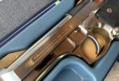 Vendo beretta 98 stainless gold