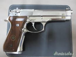 Vendo beretta 98 stainless gold