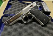 Vendo beretta 98 stainless gold