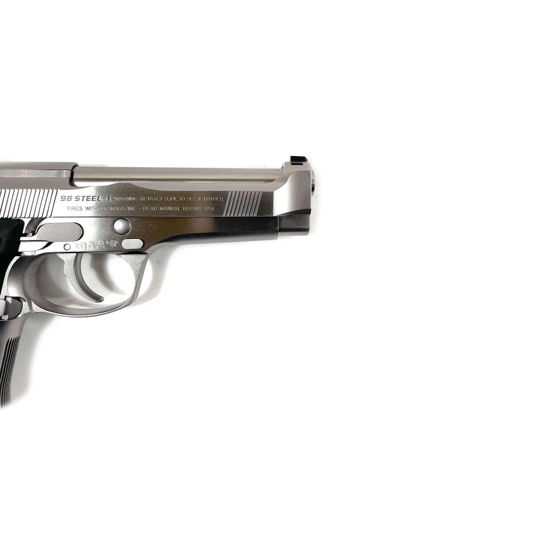 Beretta 98 Steel I Cal. 9x21mm USATA (Rif. 33595)