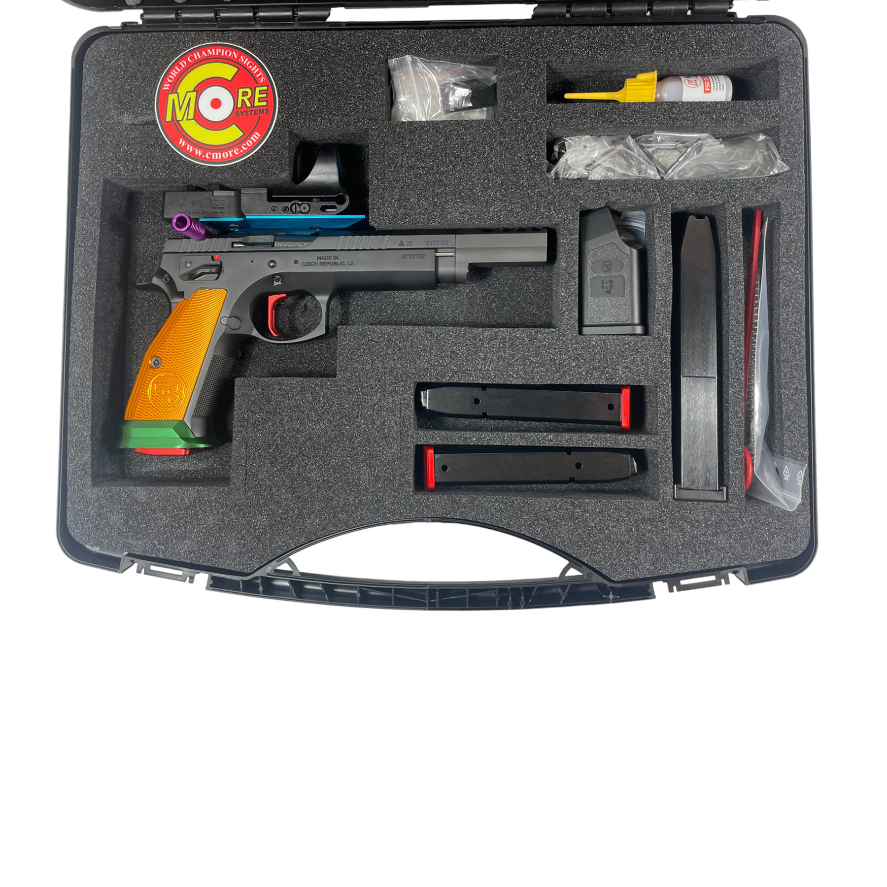 CZ 75 TS Czechmate Parrot Cal. 9 Luger NUOVA (Rif. 34576)