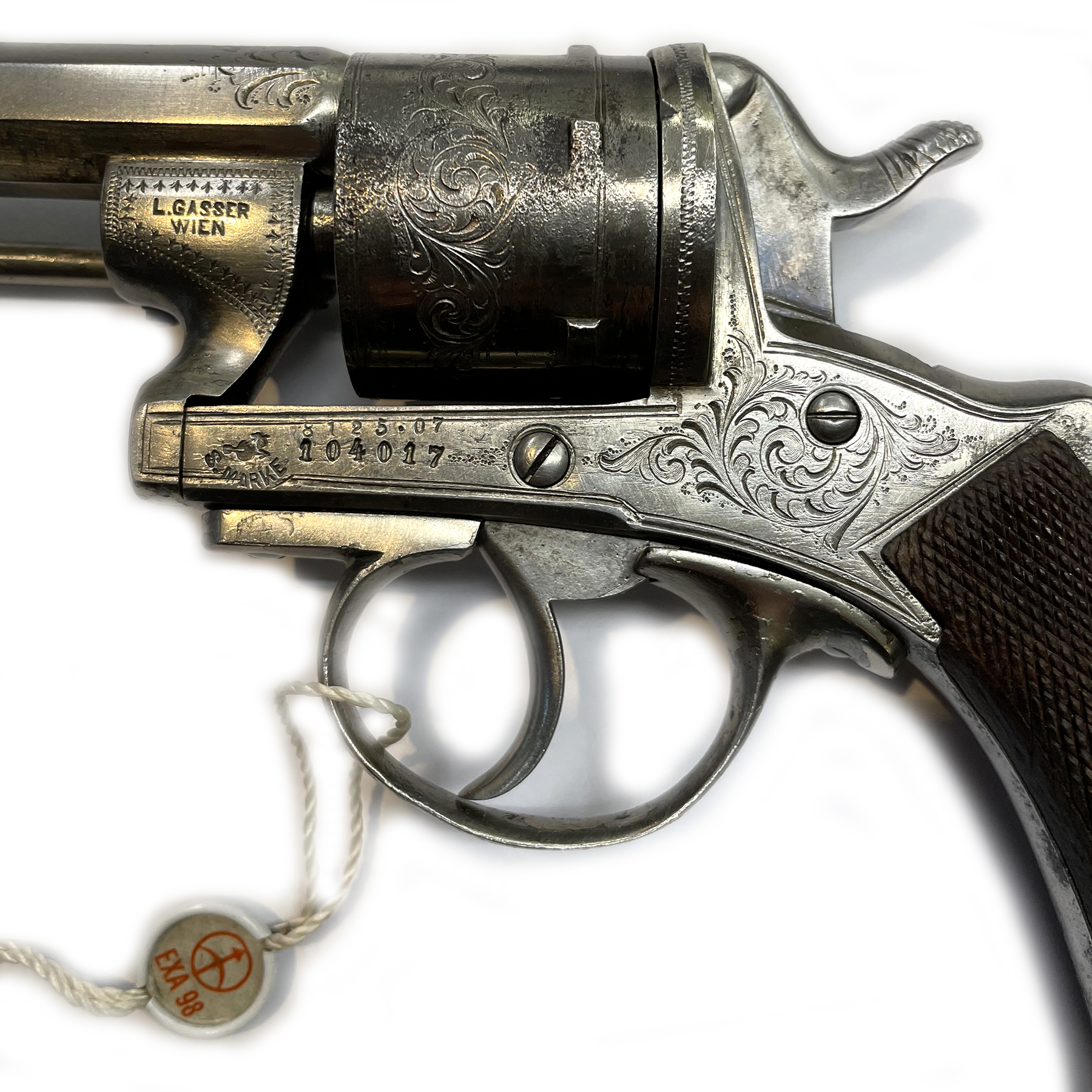 Gasser 1890 Cal. 8 Gasser USATA (Rif. 5308)