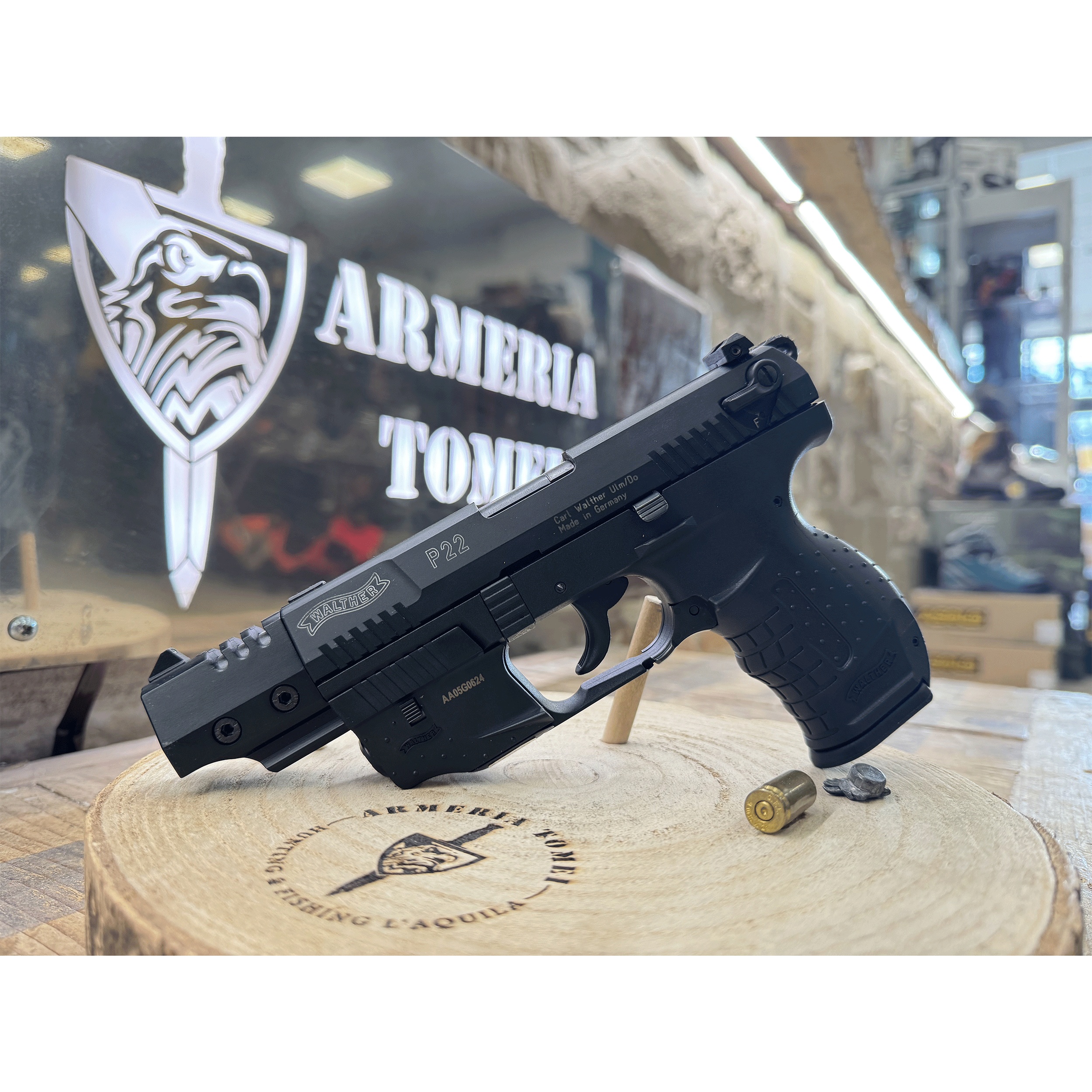 WALTHER MOD. P22 TARGET cal. 22LR
