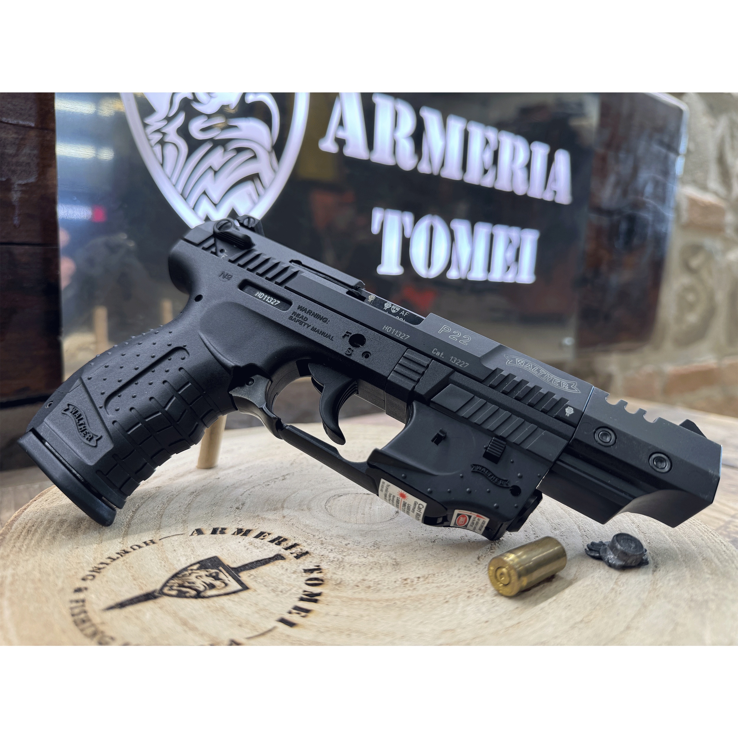 WALTHER MOD. P22 TARGET cal. 22LR