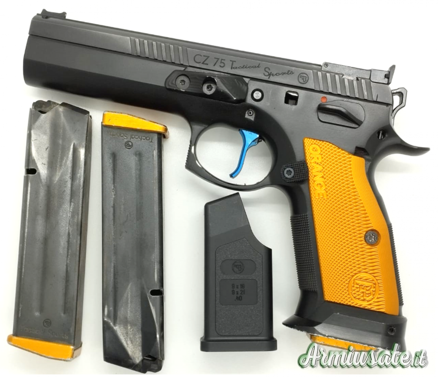 PISTOLA CZ S.A. MOD. 75 TS ORANGE CAL. 9X21 + 2C