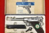 MAUSER LUGER P08 CROMATA CANNA 5″
